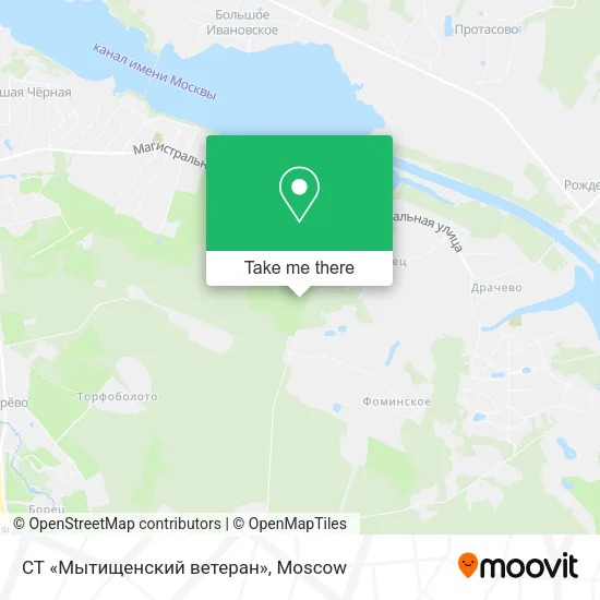 СТ «Мытищенский ветеран» map