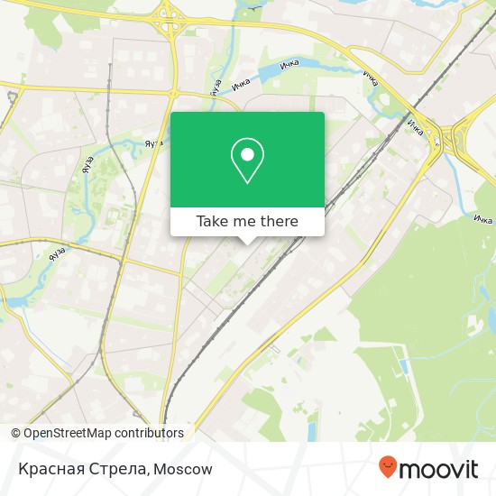 Красная Стрела map