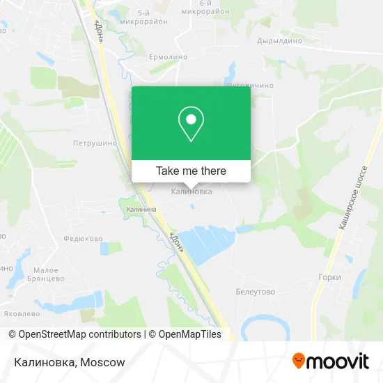Калиновка map