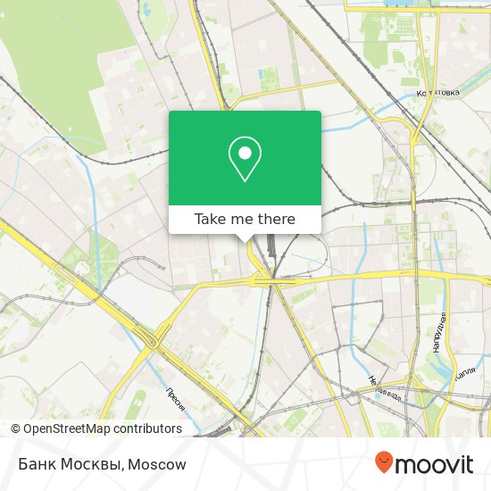 Банк Москвы map