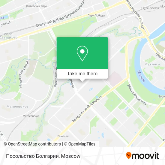 Посольство Болгарии map