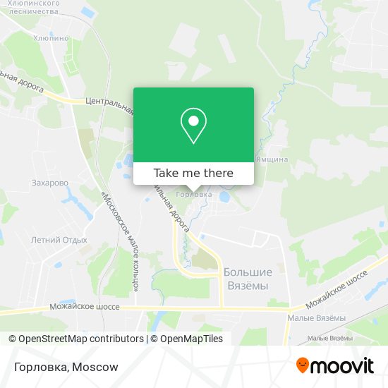 Горловка map