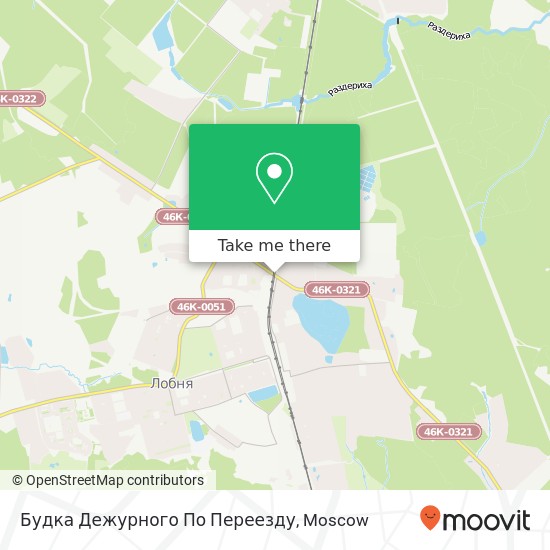 Будка Дежурного По Переезду map