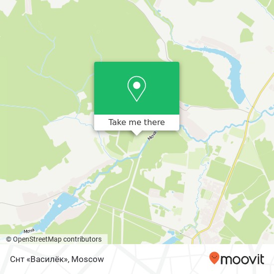 Снт «Василёк» map