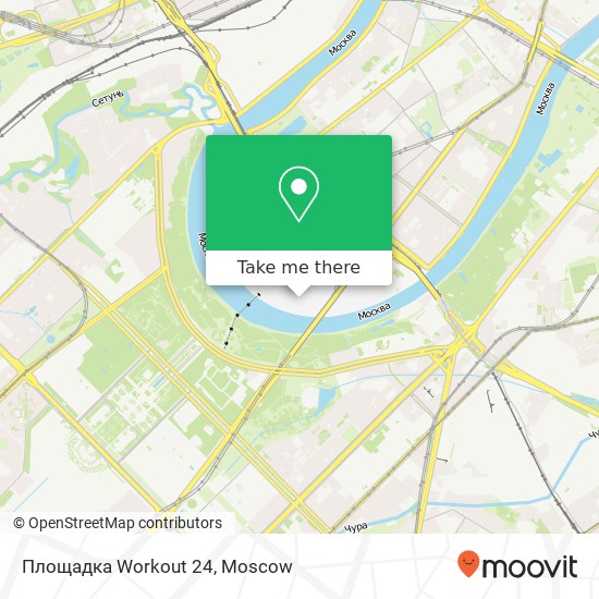 Площадка Workout 24 map
