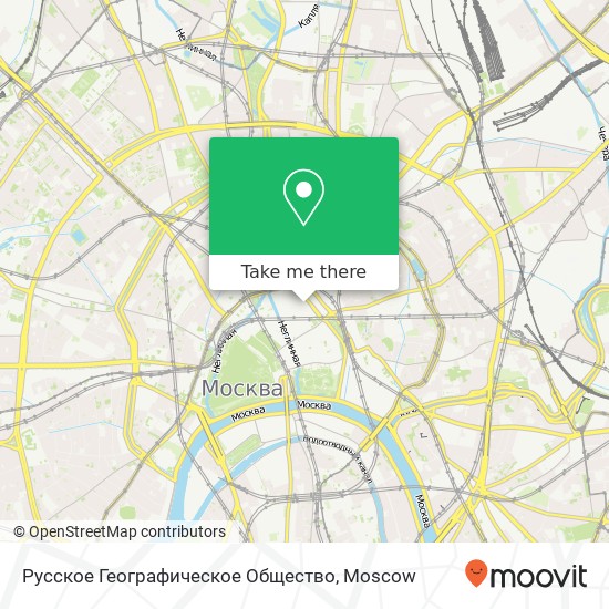 Русское Географическое Общество map