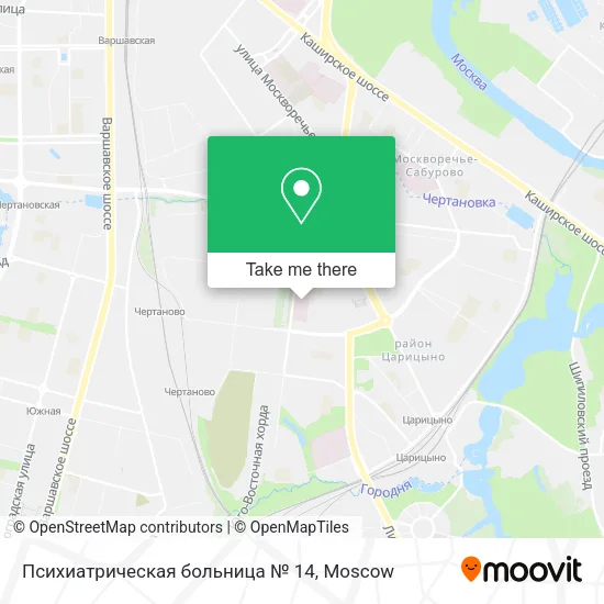Психиатрическая больница № 14 map