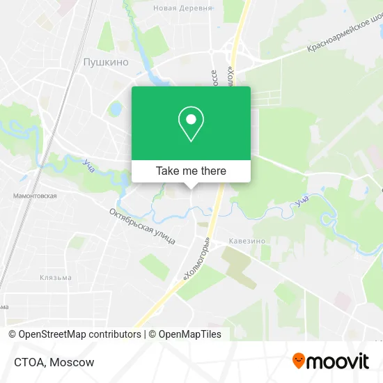 СТОА map
