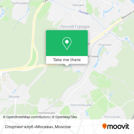 Спортинг-клуб «Москва» map