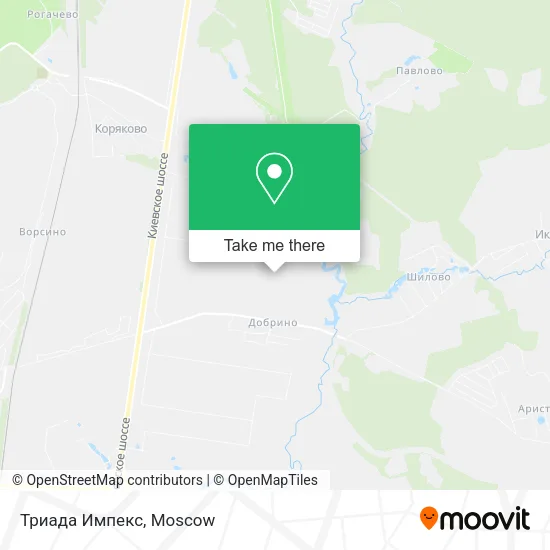 Триада Импекс map