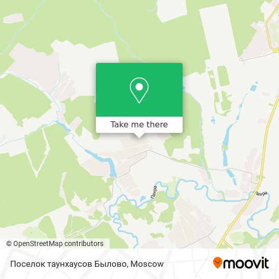 Поселок таунхаусов Былово map