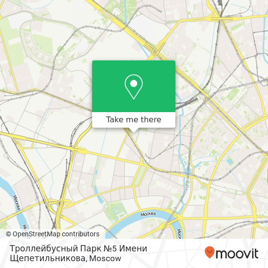 Троллейбусный Парк №5 Имени Щепетильникова map