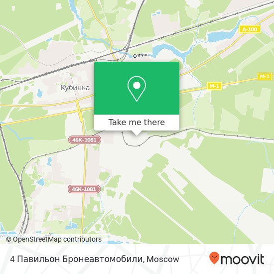 4 Павильон Бронеавтомобили map