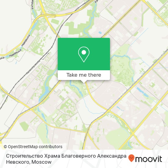 Строительство Храма Благоверного Александра Невского map