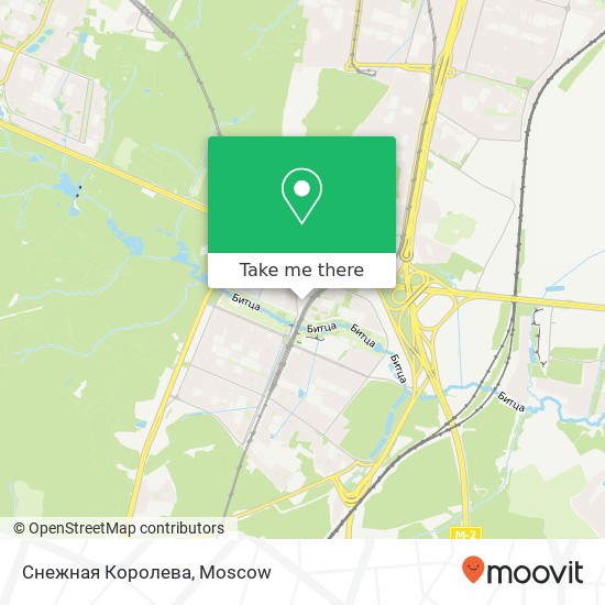 Снежная Королева map