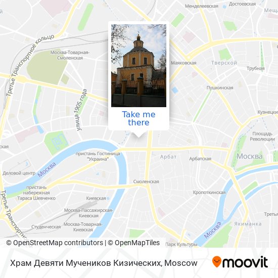 Храм Девяти Мучеников Кизических map