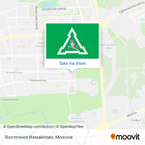 Восточное Измайлово map