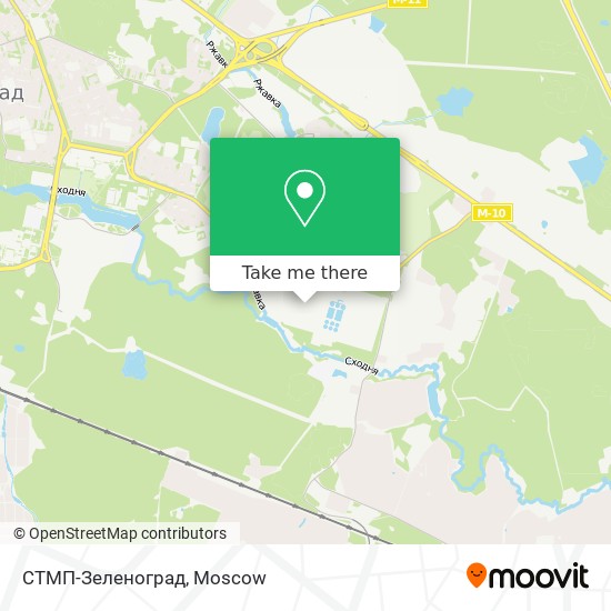 СТМП-Зеленоград map