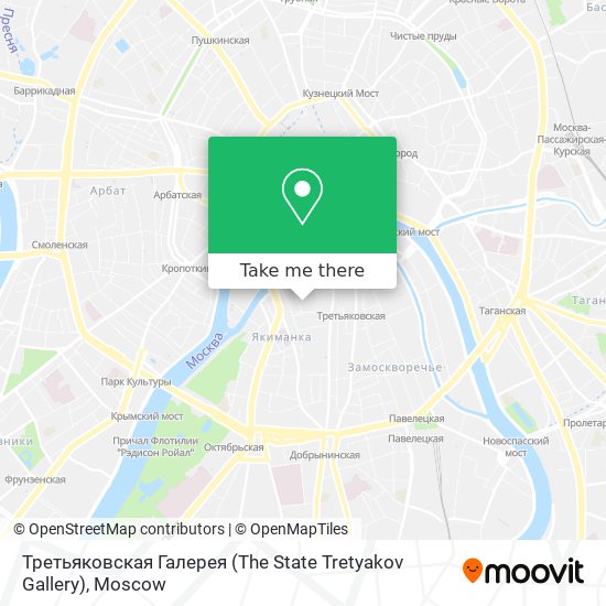 Третьяковская Галерея (The State Tretyakov Gallery) map