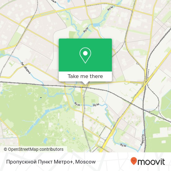 Пропускной Пункт Метро+ map