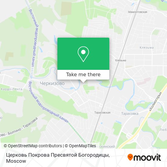 Церковь Покрова Пресвятой Богородицы map