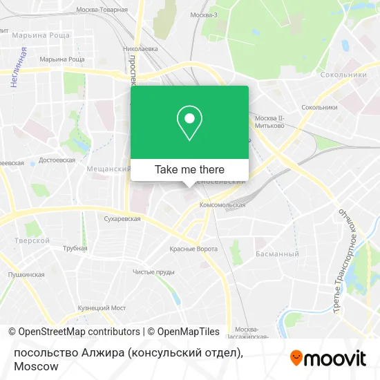 посольство Алжира (консульский отдел) map