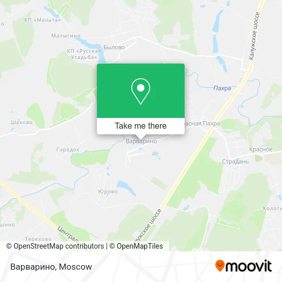 Варварино map