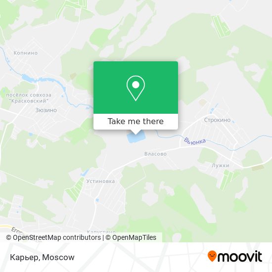 Карьер map