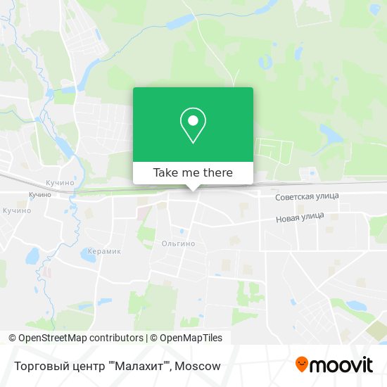 Торговый центр ""Малахит"" map