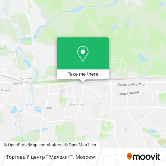 Торговый центр ""Малахит"" map