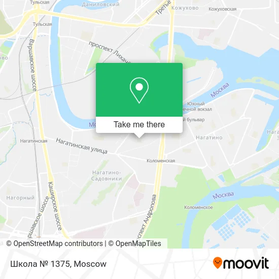 Школа № 1375 map