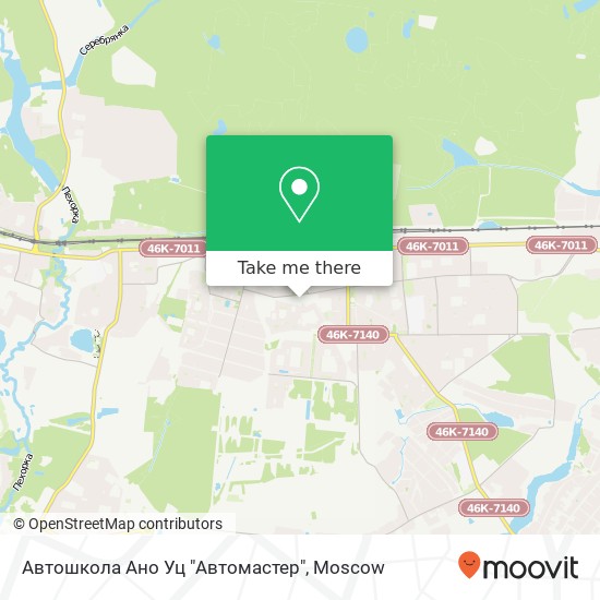 Автошкола Ано Уц "Автомастер" map