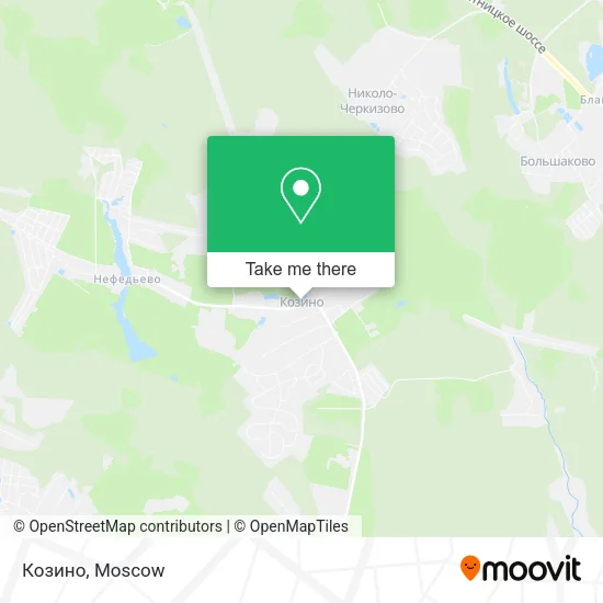 Козино map