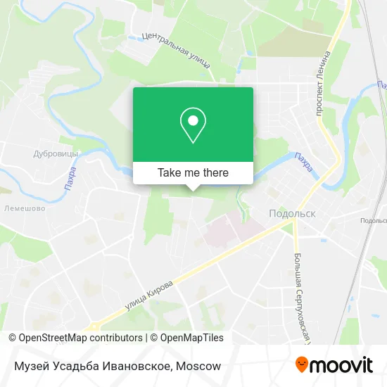 Музей Усадьба Ивановское map