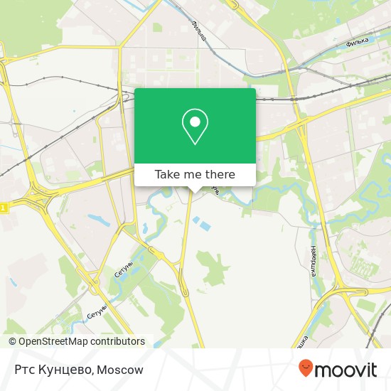 Ртс Кунцево map