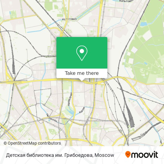 Детская библиотека им. Грибоедова map