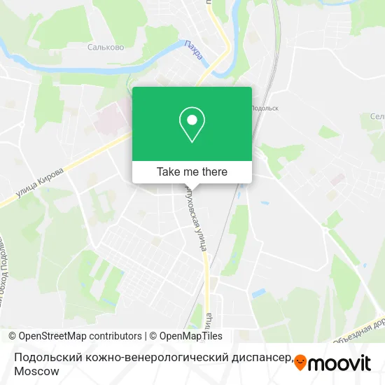 Подольский кожно-венерологический диспансер map
