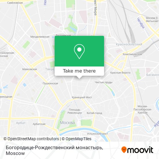 Богородице-Рождественский монастырь map