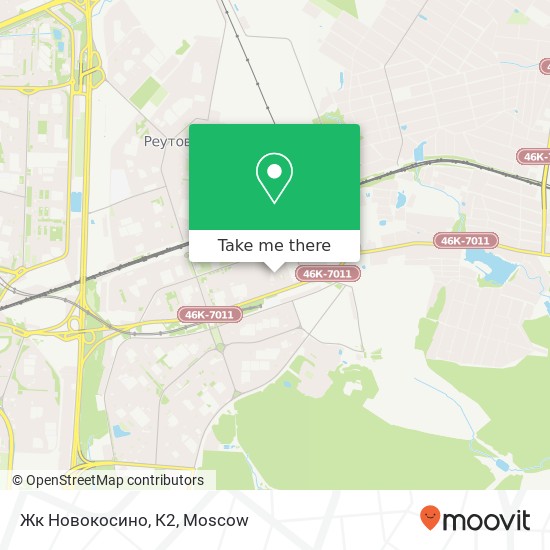 Жк Новокосино, К2 map