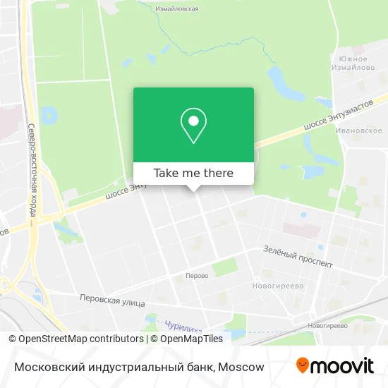 Московский индустриальный банк map