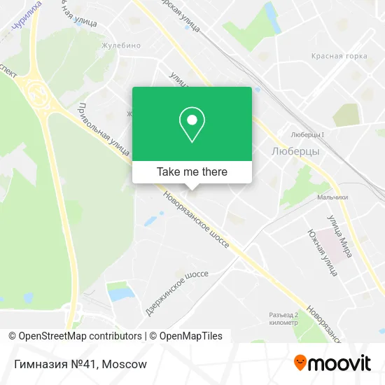 Гимназия №41 map