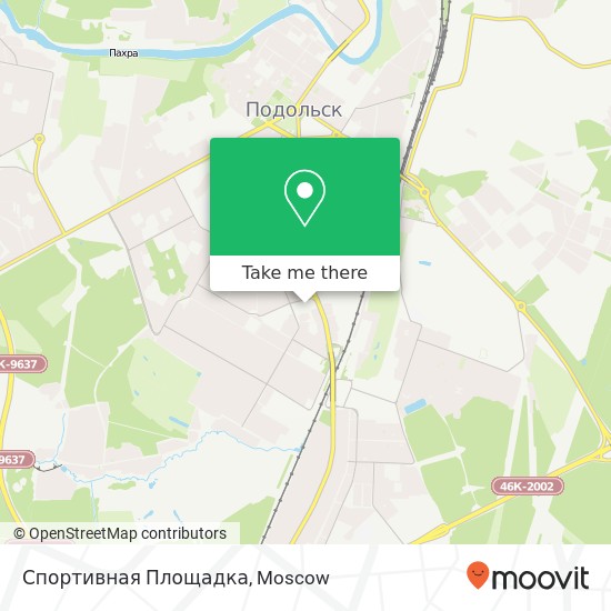 Спортивная Площадка map