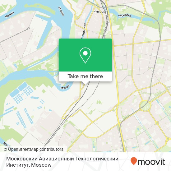 Московский Авиационный Технологический Институт map