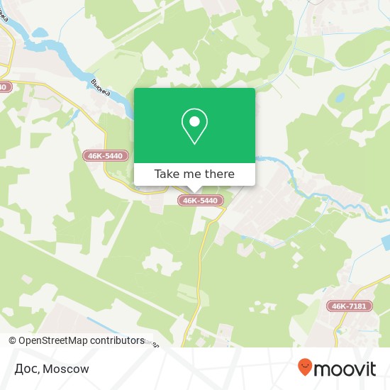 Дос map