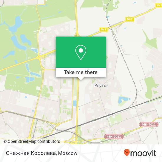 Снежная Королева map