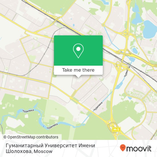 Гуманитарный Университет Имени Шолохова map