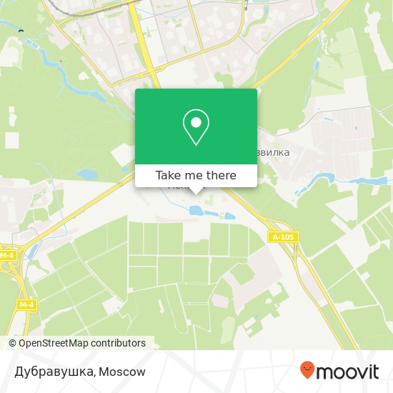 Дубравушка map