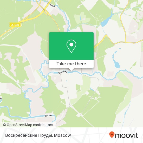 Воскресенские Пруды map