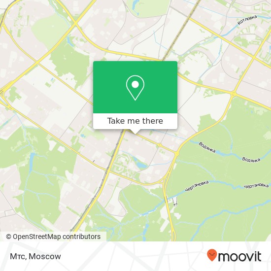 Мтс map