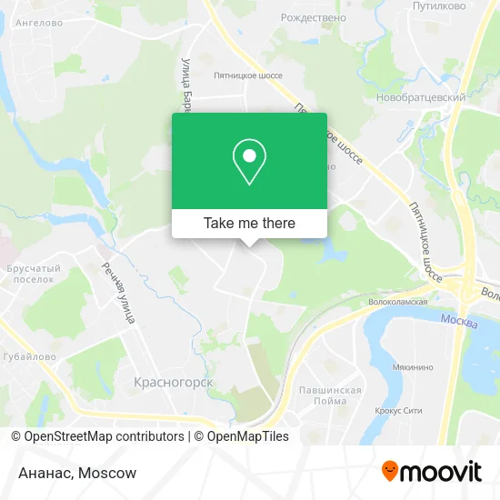 Ананас map